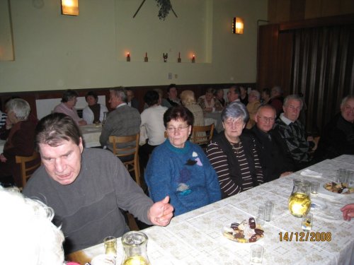 Beseda s důchodci - 14.12.2008